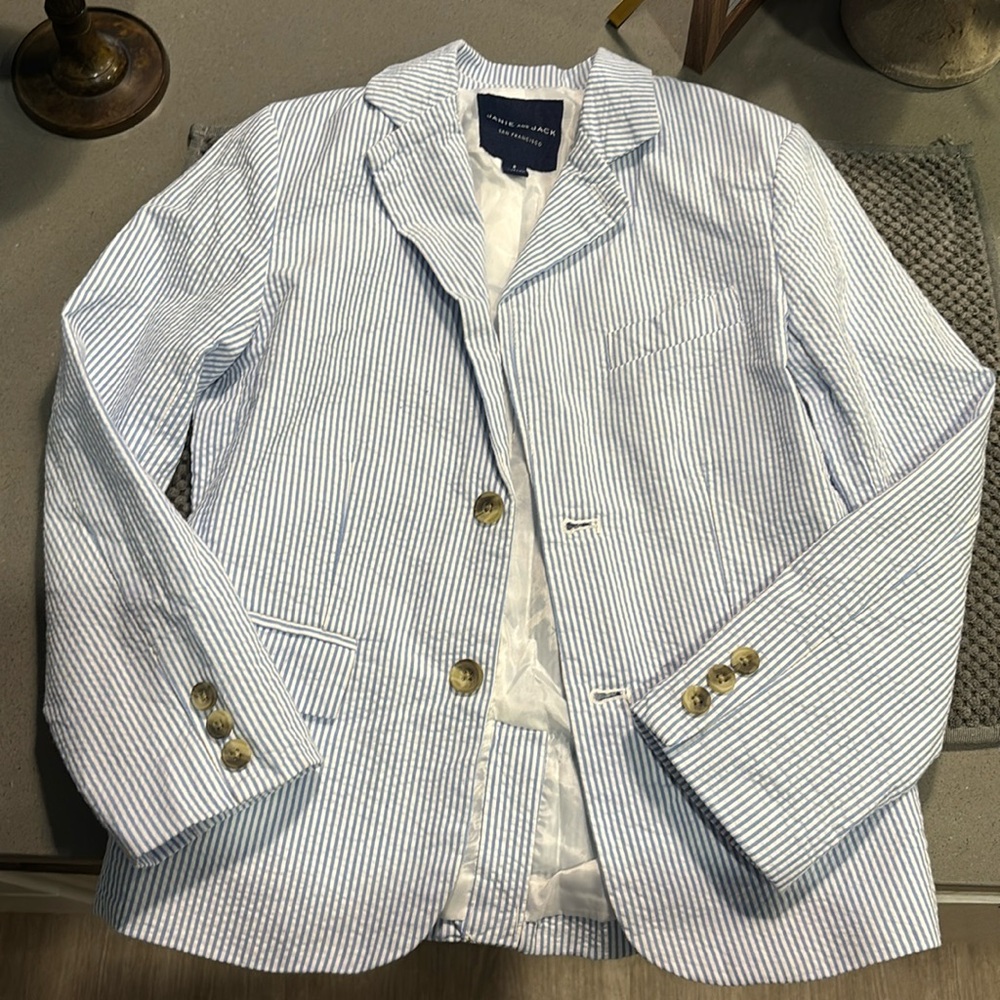 Janie and Jack Seersucker Jacket